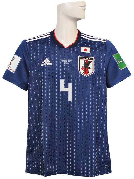 (アディダス) adidas/18/19日本代表/ホーム/半袖/本田/コロンビア戦+2018W杯バッジ/フルマーキング仕様/DRN93-CV5638