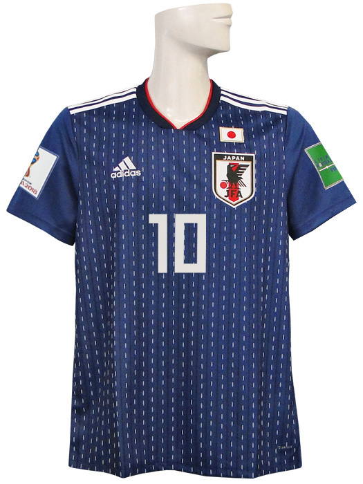 (アディダス) adidas/18/19日本代表/ホーム/半袖/香川/2018ワールドカップバッジ+LIVING FOOTBALLバッジ付/DRN93-CV5638