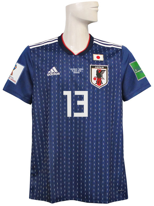 (アディダス) adidas/18/19日本代表/ホーム/半袖/武藤/コロンビア戦+2018W杯バッジ/フルマーキング仕様/DRN93-CV5638