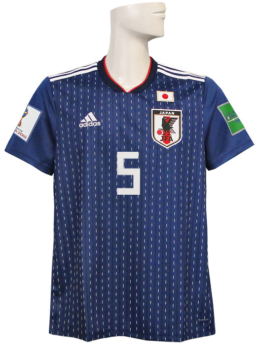 (アディダス) adidas/18/19日本代表/ホーム/半袖/長友/2018ワールドカップバッジ+LIVING FOOTBALLバッジ付/DRN93-CV5638