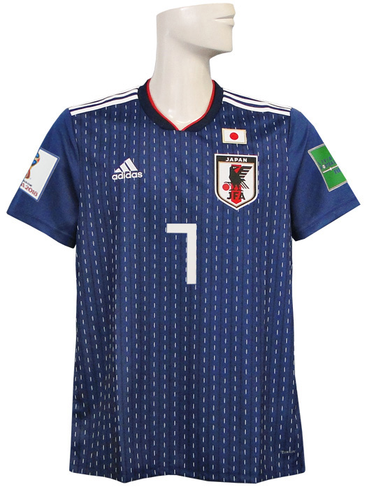 (アディダス) adidas/18/19日本代表/ホーム/半袖/柴崎/2018ワールドカップバッジ+LIVING FOOTBALLバッジ付/DRN93-CV5638