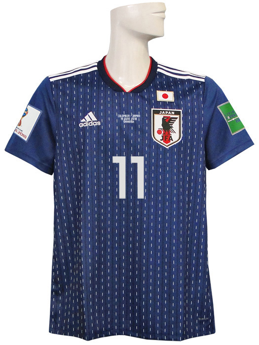 (アディダス) adidas/18/19日本代表/ホーム/半袖/宇佐美/コロンビア戦+2018W杯バッジ/フルマーキング仕様/DRN93-CV5638