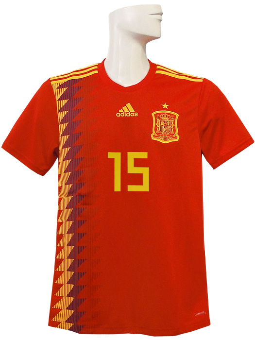 (アディダス) adidas/18/19スペイン代表/ホーム/半袖/15セルヒオ・ラモス/DTY42-CX5355