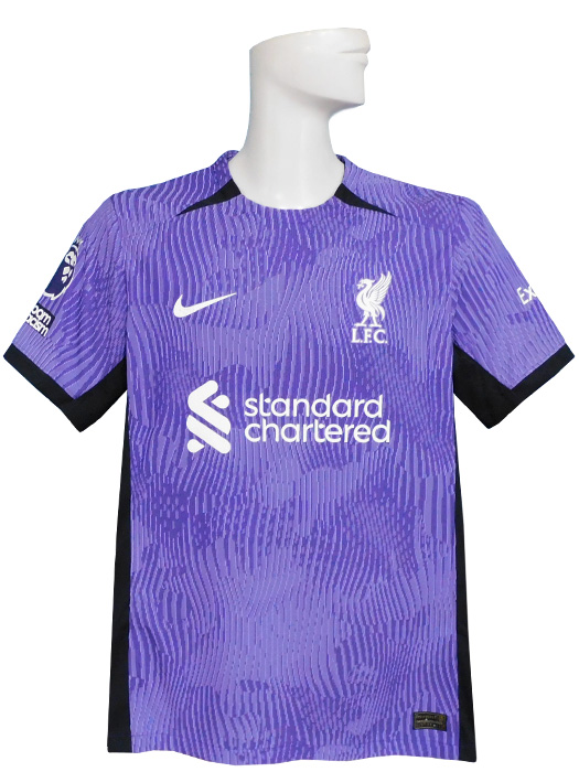 (ナイキ)NIKE/23/24リバプール/オーセンティック/サード/半袖/ソボスライ/プレミア+No Room For Racismパッチ付/DX9758-568