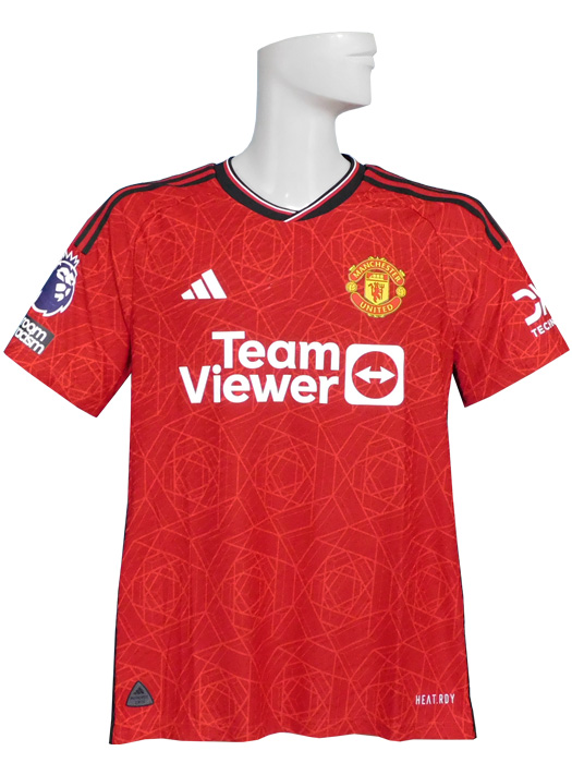 ***限定入荷***(アディダス) adidas/23/24マンチェスターユナイテッド/オーセンティック/ホーム/半袖/ベッカム/EPL+NRFR付/EVM01-IN3520