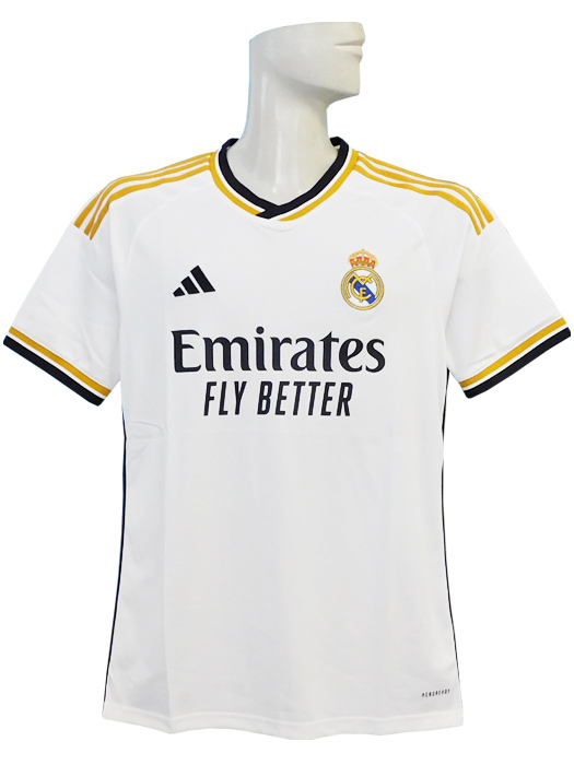 ***日本サイズ4XL=インポートXL***(アディダス) adidas/23/24レアルマドリード/ホーム/半袖/モドリッチ/EVN94-HR3796