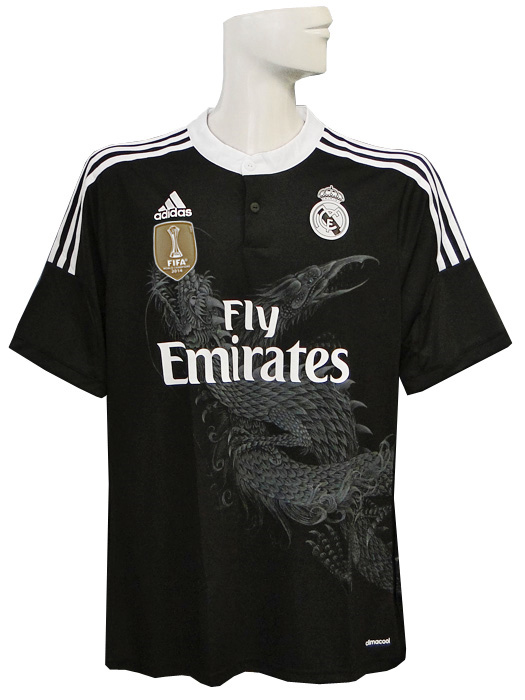 ***限定入荷***(アディダス) adidas/14/15レアルマドリード/サード/半袖/ベイル/2014FIFAクラブW杯優勝バッジ付/F49264