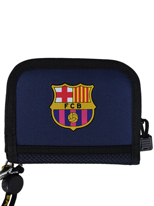 クラブオフィシャルグッズ/バルセロナ/オフィシャルラウンドウォレット/ネイビー/FCB-111A/簡易配送(CARDのみ/1点限)