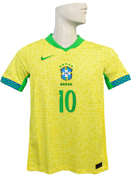 (ナイキ) NIKE/24/25ブラジル代表/ホーム/半袖/ネイマール/ジュニア用/FJ4409-706