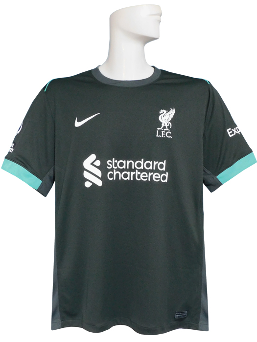 (ナイキ)NIKE/24/25リバプール/アウェイ/半袖/ソボスライ/プレミア+No Room For Racismパッチ付/FN8780-322