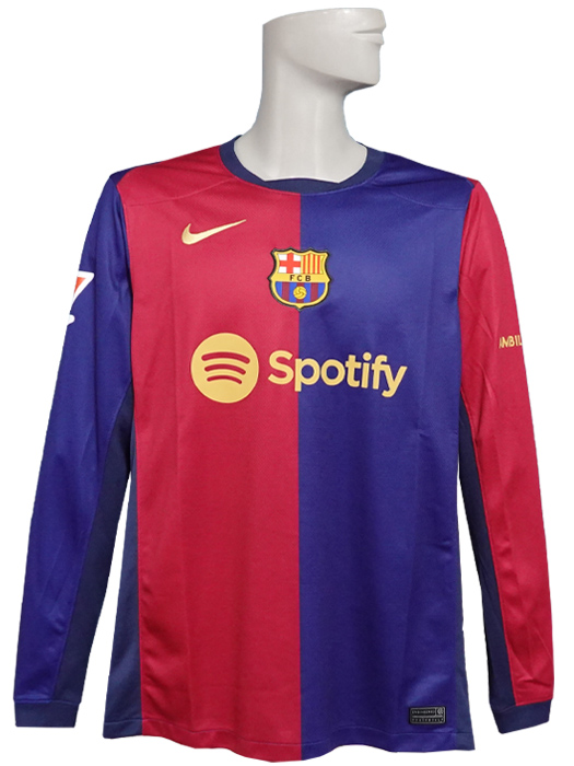 ***限定入荷***(ナイキ) NIKE/24/25バルセロナ/ホーム/長袖/ペドリ/ラリーガパッチ付/FN8806-456