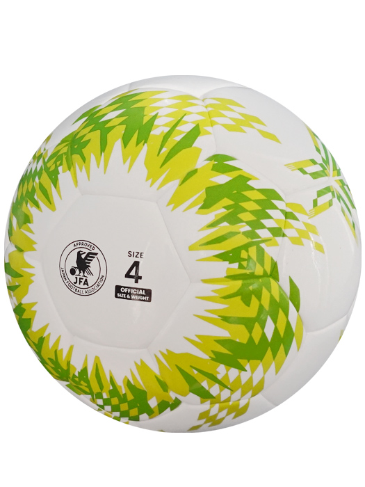 (ミカサ) MIKASA/サッカーボール/ホワイトXイエローXライトグリーン/4号/FT453D