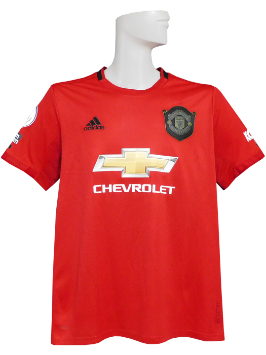 **若干汚れと傷あり**(アディダス) adidas/19/20マンチェスターユナイテッド/ホーム/半袖/ベッカム/プレミア+NRFRパッチ付/GEM43-ED7386