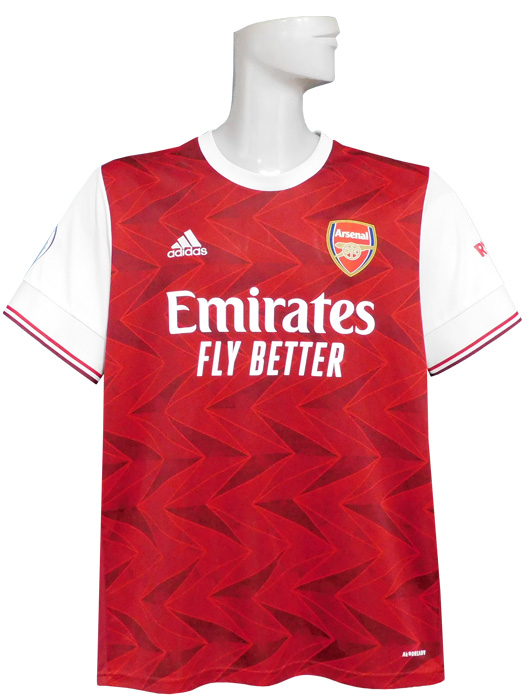 ***若干汚れと傷あり***(アディダス) adidas/20/21アーセナル/ホーム/半袖/冨安/プレミアリーグバッジ付/GEY06-EH5817