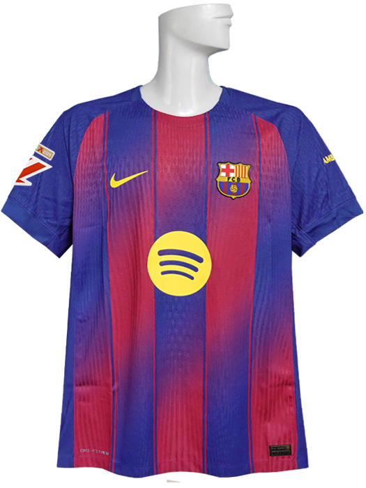 (ナイキ) NIKE/25/26バルセロナ/オーセンティック/ホーム/半袖/デ・ヨング/ラリーガパッチ+ラリーガ優勝パッチ付/HJ4544-456