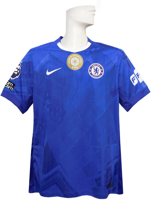 (ナイキ) NIKE/25/26チェルシー/ホーム/半袖/ククレジャ/プレミア+No Room For Racism+CWC+FTPパッチ付/HJ4589-496