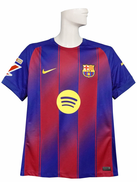 (ナイキ) NIKE/25/26バルセロナ/ホーム/半袖/レバンドフスキ/ラリーガパッチ+ラリーガ優勝パッチ付/HJ4590-456