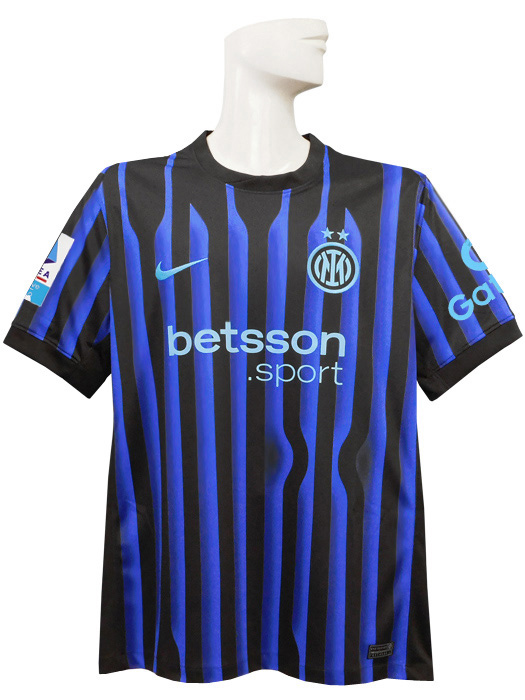 (ナイキ) NIKE/25/26インテル/ホーム/半袖/チャルハノール/セリエA+Gate.ioパッチ+U-Powerスポンサー付/HJ4591-439