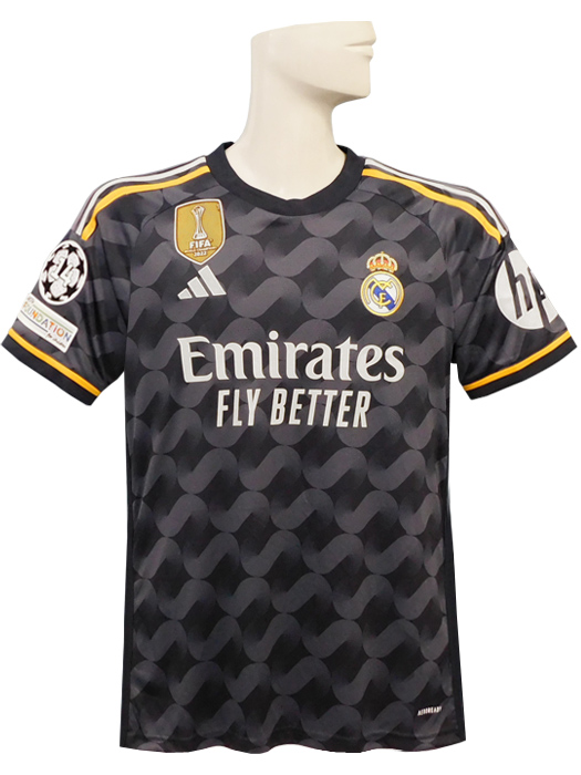 ***限定再入荷***(アディダス) adidas/23/24レアルマドリード/CL/アウェイ/半袖/クロース/CWC+CL+FOUNDATION付