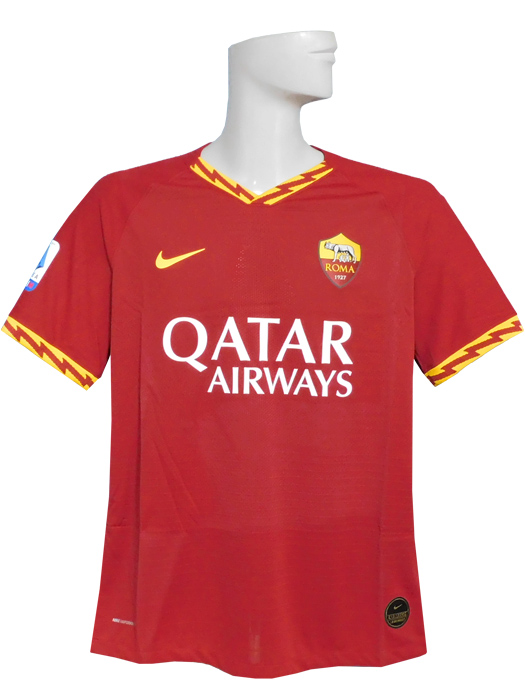 ***限定再入荷***(ナイキ) NIKE/19/20ローマ/オーセンティック/ヴェイパーマッチ/ホーム/半袖/スモーリング/セリエAパッチ付/J5266-613