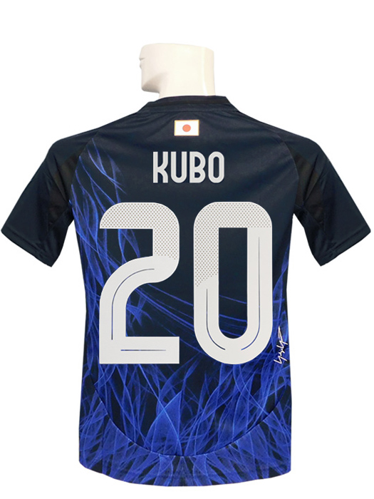 (アディダス) adidas/24/25日本代表/ホーム/半袖/ジュニア用/久保建英/#20/JMU99-IS5612