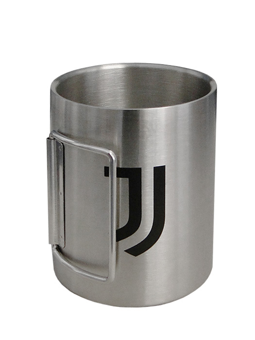 クラブオフィシャルグッズ/ユベントス/折りたたみ ハンドル ステンレスマグ/JUV34657