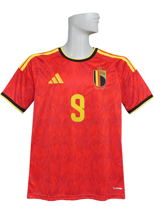 (アディダス) adidas/26/27ベルギー代表/ホーム/半袖/9ルカク/JVE20-JM8381