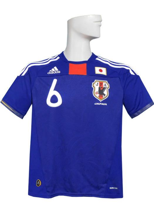 ***限定再入荷***(アディダス) adidas/10/11日本代表/ホーム/半袖/内田/ジュニア用/KF924-P67396