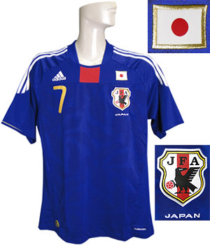 ***限定入荷***アディダス/10/11日本代表/ホーム/半袖/2011-09-22/FIFA2014W杯アジア3次予選着用/遠藤