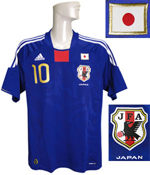 ***限定入荷***アディダス/10/11日本代表/ホーム/半袖/2011-09-22/FIFA2014W杯アジア3次予選着用/香川