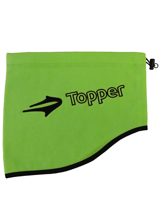 (トッパー) TOPPER/フリースネックウォーマー/ライムXブラック/KFG0004/簡易配送(CARDのみ送料注文後変更/1点限/保障無)