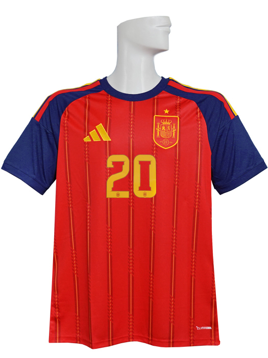 (アディダス) adidas/26/27スペイン代表/ホーム/半袖/20ペドリ/KLH07-JN4390