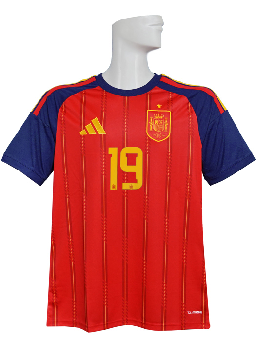 (アディダス) adidas/26/27スペイン代表/ホーム/半袖/19ラミン・ヤマル/KLH07-JN4390