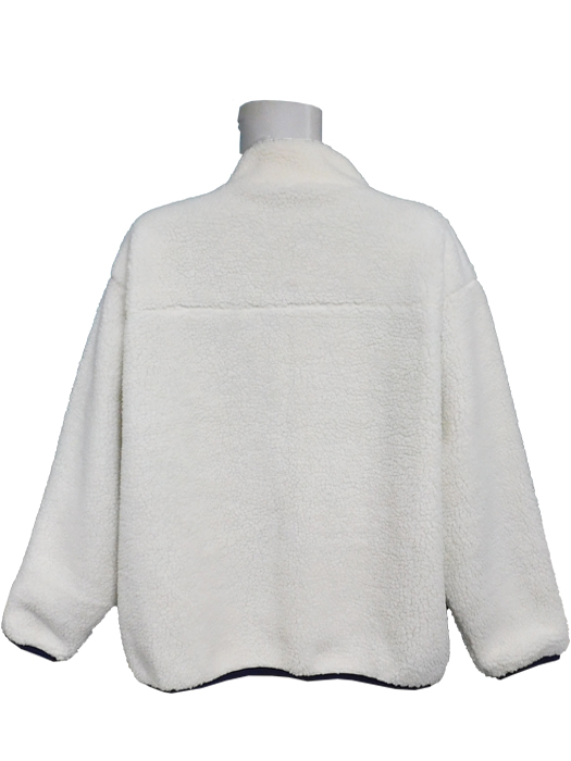 (カッパ) KAPPA/ボックスポケット/ボアブルゾン/ホワイトXネイビー/KPO-22028