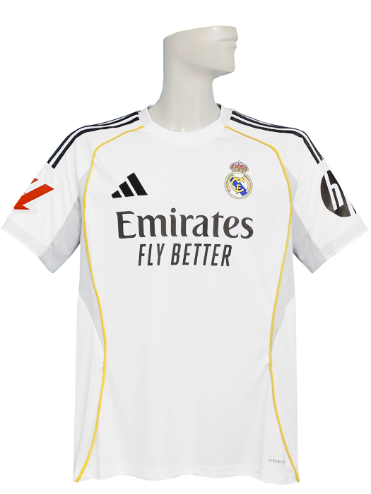 (アディダス) adidas/25/26レアルマドリード/ホーム/半袖/ベリンガム/ラリーガパッチ付/KRN60-JJ1931