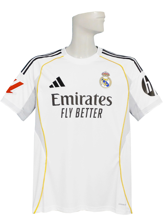 (アディダス) adidas/25/26レアルマドリード/ホーム/半袖/エムバペ/ラリーガパッチ付/KRN60-JJ1931
