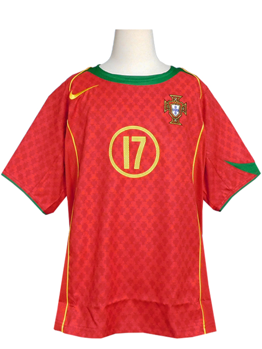 (ナイキ) NIKE/2004/2005ポルトガル代表/ホーム/半袖/ロナウド/ジュニア用/L492821-611