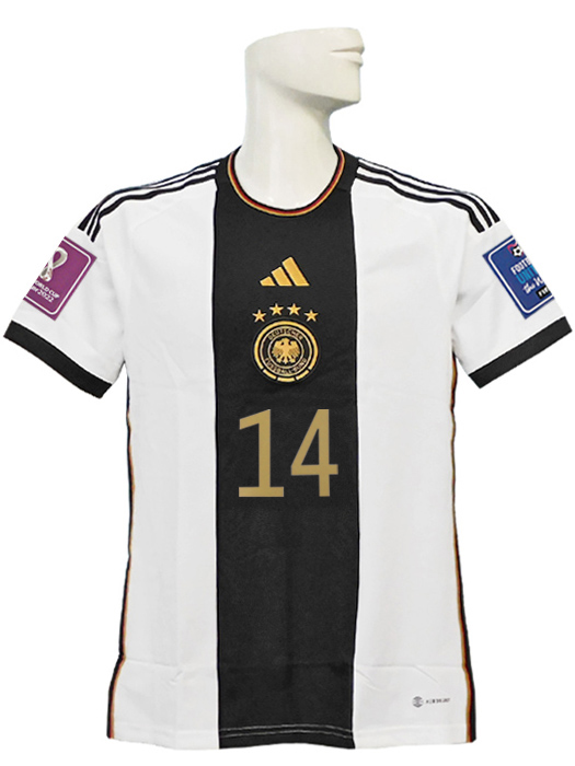 (アディダス) adidas/22/23ドイツ代表/ホーム/半袖/ムシアラ/2022W杯バッジ付/L5818-HJ9606