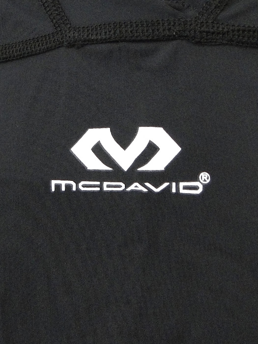 (マクダビッド) MCDAVID/HEX・GKインナーシャツ・ショートスリーブ/ブラック/M7733