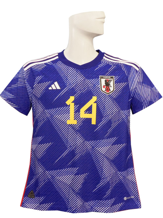 (アディダス) adidas/22/23日本女子代表/女性用/オーセンティック/ホーム/半袖/長谷川/MKD23-HS9772