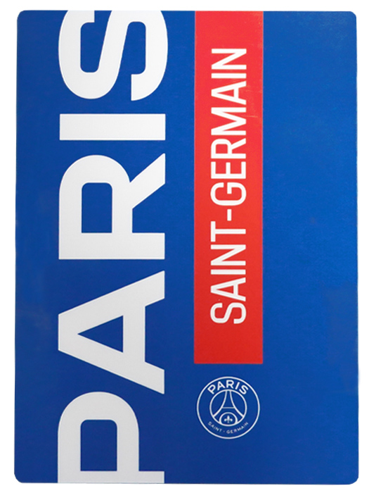 クラブオフィシャルグッズ/パリサンジェルマン/オフィシャル下敷き/ネイビーXレッド/PSG54721/簡易配送(CARDのみ/送料注文後変更/1点限)