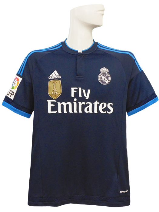 ***限定再入荷***(アディダス) adidas/15/16レアルマドリード/サード/半袖/CWC2014+選手用ラリーガ/ロナウド/S12676
