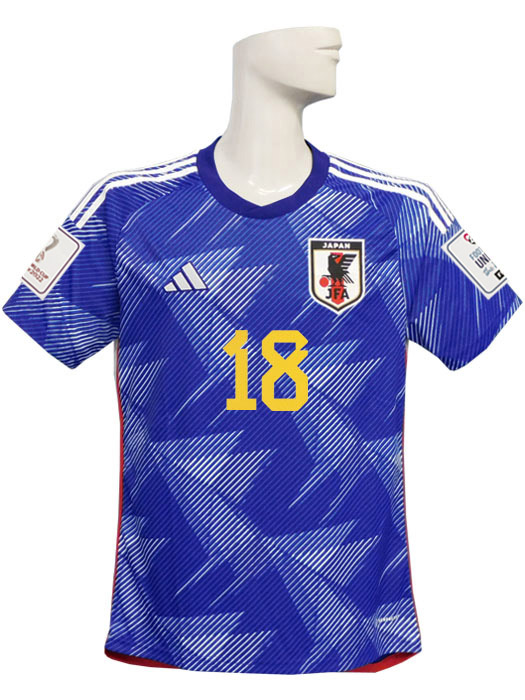 (アディダス) adidas/22/23日本代表/ホーム/半袖/浅野/2022W杯バッジ付/SX012-HF1845