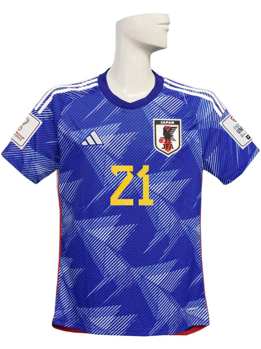 (アディダス) adidas/22/23日本代表/ホーム/半袖/上田/2022W杯バッジ付/SX012-HF1845