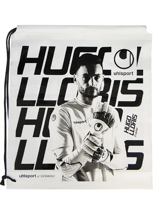 (ウールシュポルト) UHLSPORT/ランドリーバッグ18/ホワイトXブラック/簡易配送(CARDのみ送料注文後変更/1点限/保障無)