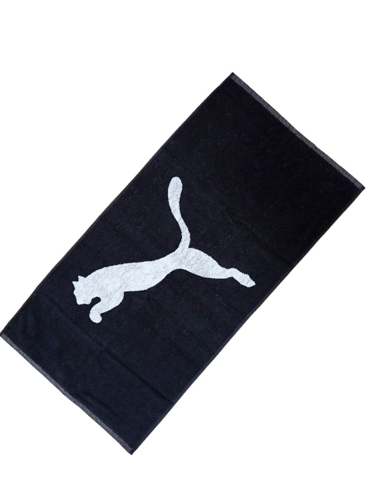 (プーマ) PUMA/プーマ TEAM タオル S/プーマブラックXプーマホワイト/054553-01