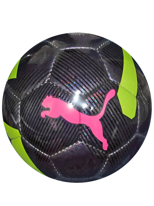 (プーマ) PUMA/CAGE ボール HS SC/イエローアラートXマットエイジドシルバー/4号/084865-02