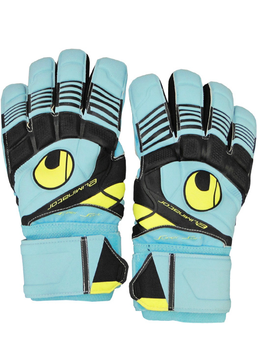 ※若干変色あり※(ウールシュポルト) UHLSPORT/エリミネーター スーパーソフト/アイスブルーXブラックXフローイエロー/1000133-01