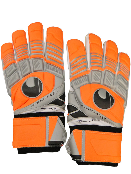 ※変色あり※(ウールシュポルト) UHLSPORT/エリミネーター スーパーソフト/フローオレンジXブラックXシルバー/1000525-01