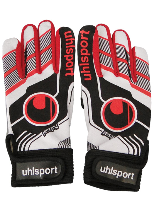 (ウールシュポルト) UHLSPORT/フットサルフルフィンガースターターグラフィト/ホワイXブラック/1000856-01